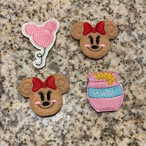 Set of 4 Disney patches